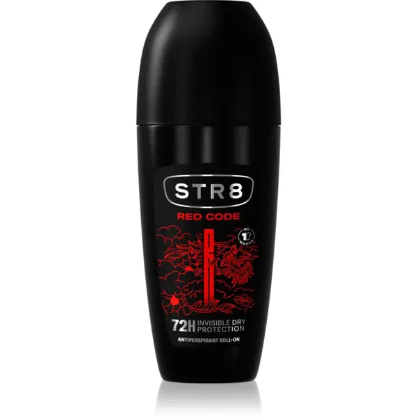 STR8 Red Code Antiperspirant antiperspirant roll-on pre mužov 50 ml