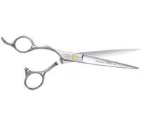 Kadeřnické nůžky pro leváky Olivia Garden SilkCut Pro 6,5" - stříbrné (SI-PRO6.50L) + dárek zdarma