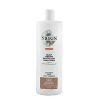 Nioxin Revitalizér pokožky pro jemné barvené mírně řídnoucí vlasy 3D System 3 Color Safe (Scalp Therapy Revitalizing Conditioner) 1000 ml