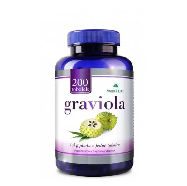 PHARMA ACTIV Graviola 200 tobolek