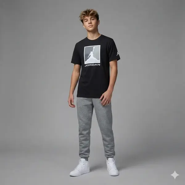 Jordan boys m j flt ess bl 3.0 ss tee 147-163 cm