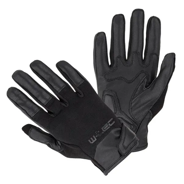 Moto rukavice W-TEC Struge černá S