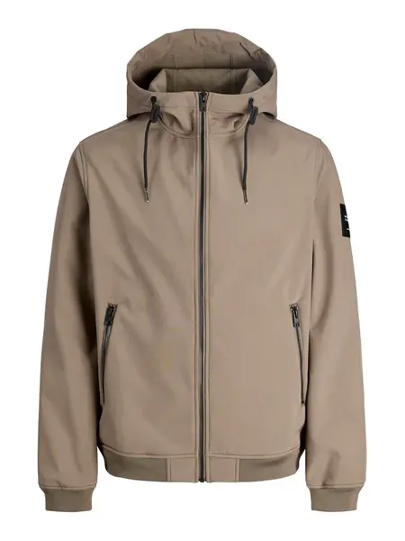 JACK & JONES Prechodná bunda  svetlohnedá