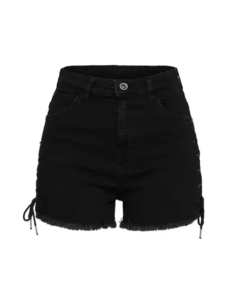 Urban Classics Džínsy  čierny denim
