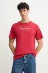 Pepe Jeans tričko pánské bavlněné EGGO N
