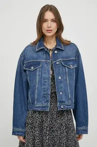 Rifľová bunda Pepe Jeans TURNER SPARKLE