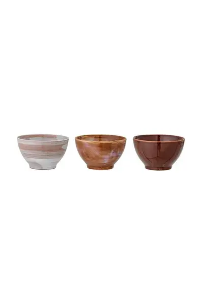 Bloomingville  Sada misek  Lotus 3-pack
