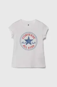 Converse Dětské bavlněné tričko Converse