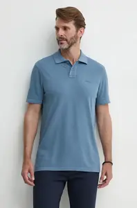 BOSS Orange polo pánské bavlněné Prime