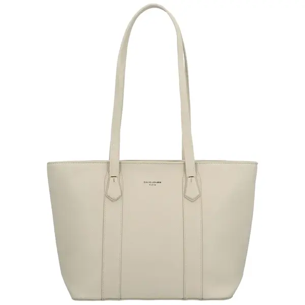 Dámská kabelka na rameno krémová - David Jones Venny