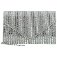 Dámské psaníčko stříbrné - Michelle Moon Gezia