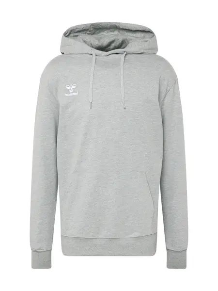 Hummel Športová mikina 'Go 2.0'  kamenná / biela