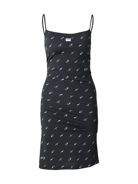 Moschino Jeans Letné šaty  čierna / biela