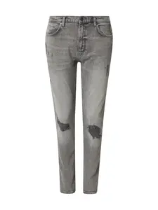 HUGO Džínsy '734'  sivý denim