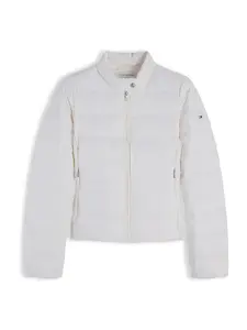 TOMMY HILFIGER Prechodná bunda  biela