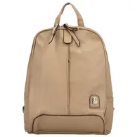 Dámský batoh tmavě béžový - Firenze Grace