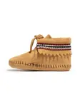 Minnetonka Snehule 'Braid'  svetlohnedá