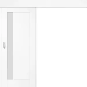 Posuvné dveře na stěnu Frézie - Výška 210 cm