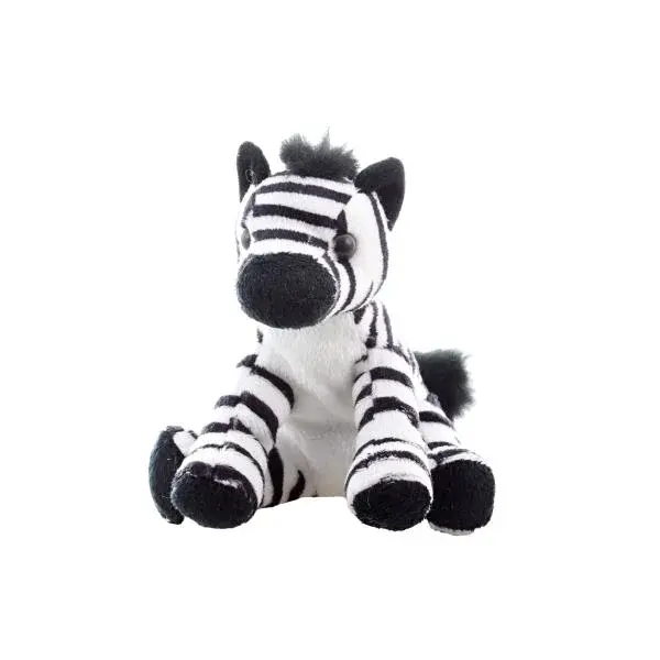 Zebra plyšová 15 cm