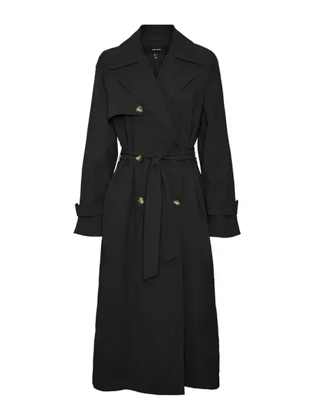 Vero Moda Tall Prechodný kabát 'VMTESSAGOLD'  čierna