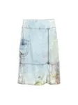 Desigual Sukňa  modrá denim