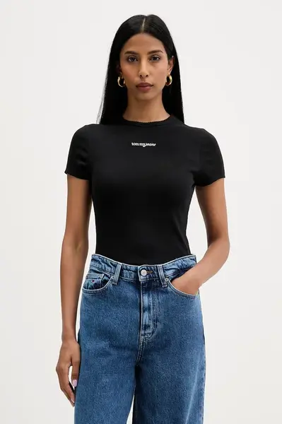 Tommy Jeans tričko dámské bavlněné s elastanem