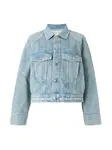 Calvin Klein Jeans Prechodná bunda  modrá denim
