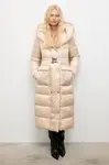 Bunda Answear.LAB béžová barva, zimní