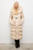 Bunda Answear.LAB béžová barva, zimní