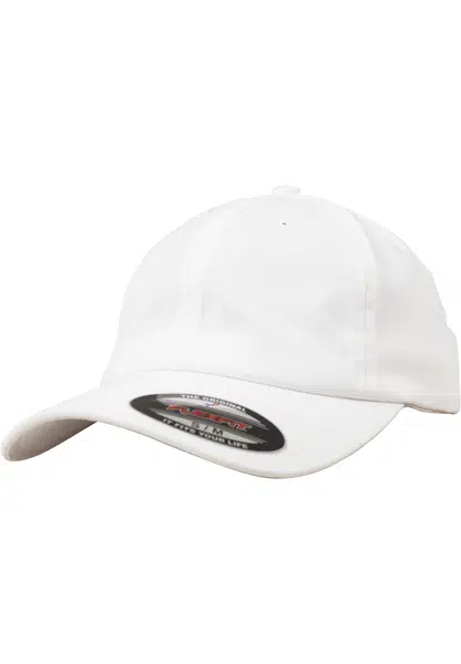 Flexfit Cotton Twill Dad Cap White