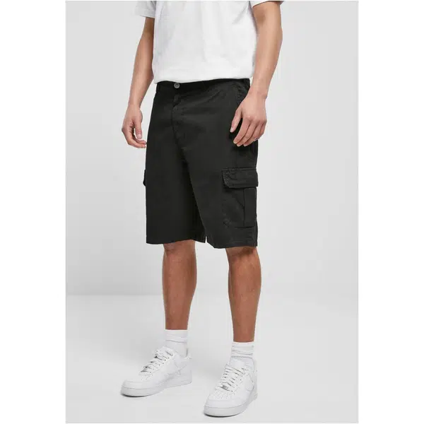 Men's Big Cargo Bermuda Shorts Black