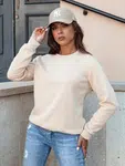 Bluza damska FASHION II beżowa Dstreet
