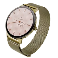 GARETT Smartwatch Verona 2 zlatá gold mesh steel chytré hodinky