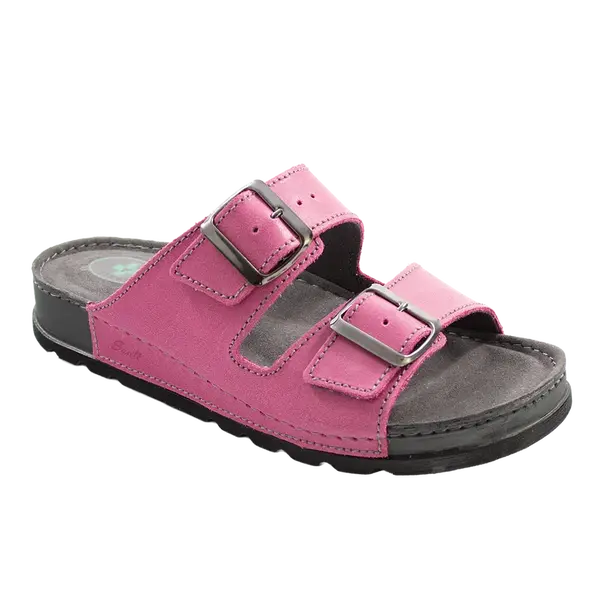 SANTE Dámské pantofle N/211/1/O75/CP FIALOVÁ v.40