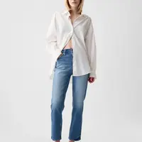 GAP Džíny straight high rise - Dámské