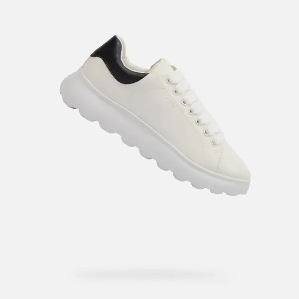 White Girls Geox Puffypop Sneakers - Girls