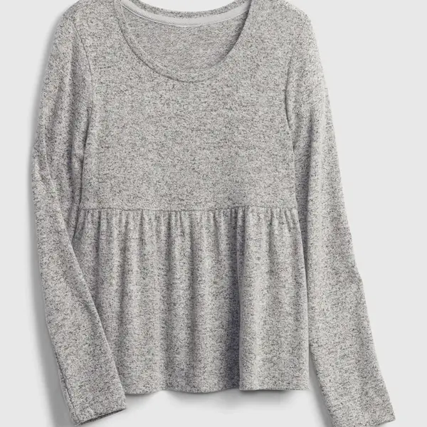 GAP Dětské tričko snit peplum - Holky