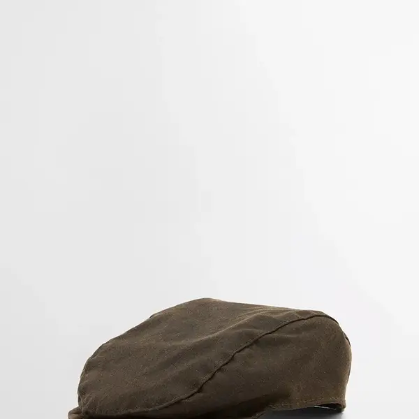 Bekovka pro psa Barbour Dog Wax Flat Cap zelená barva