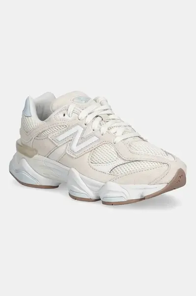 Semišové tenisky New Balance 9060 béžová barva, GC9060AA
