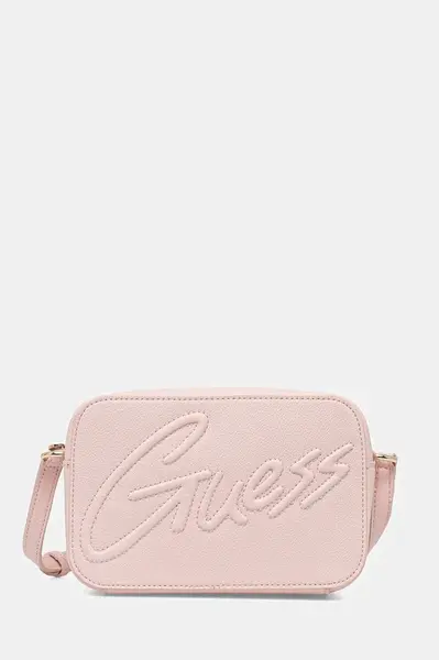 Kabelka Guess Girl růžová barva, J5GZ07 WG730