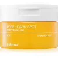 celimax Pore+Dark Spot Brightening Pad tonizační polštářky pro rozjasnění a hydrataci 40 ks