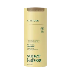 ATTITUDE Přírodní tuhý deodorant Super leaves - citrusové listy 85 g