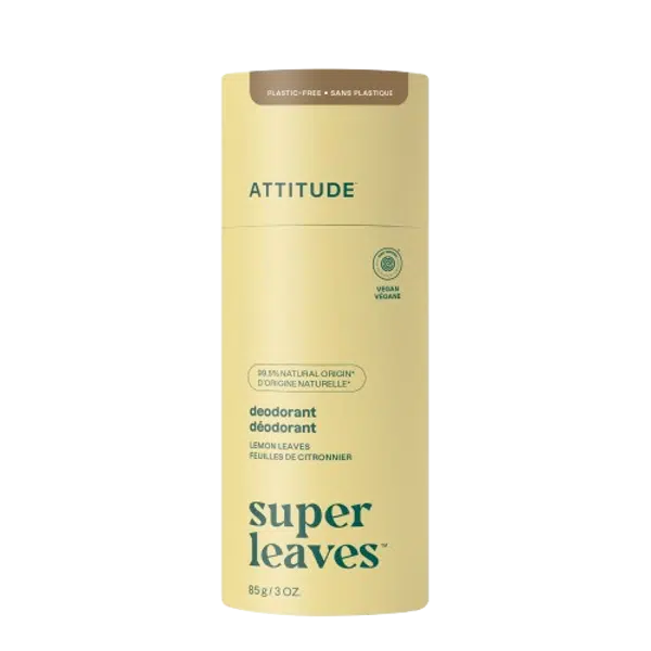ATTITUDE Přírodní tuhý deodorant Super leaves - citrusové listy 85 g