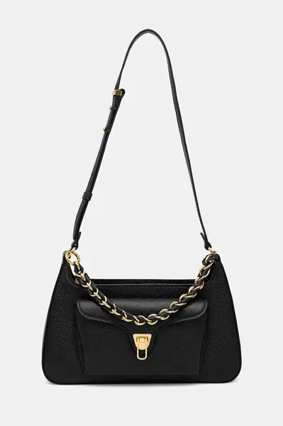 Kožená kabelka Coccinelle