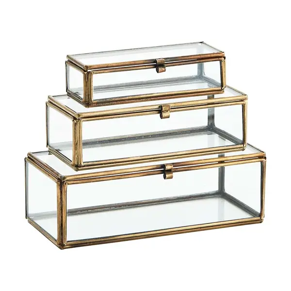 Sada úložných boxů Madam Stoltz 3-pack
