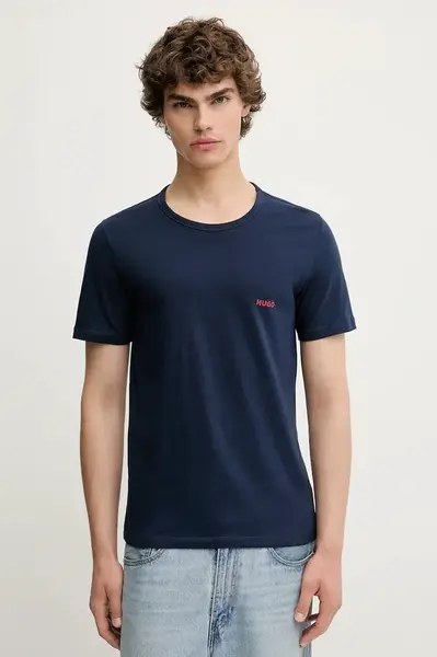 Bavlněné tričko HUGO T-SHIRT RN TRIPLET P 3-pack