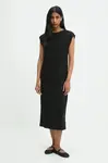 Šaty Answear.LAB černá barva, midi