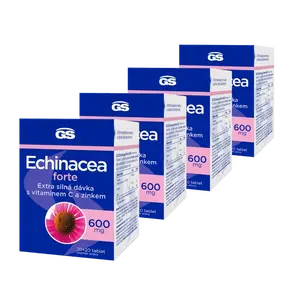 GS Echinacea Forte 600, 4 × 90 tablet
