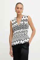 Halenka Marciano by Guess BRITNEY dámská, bílá barva, vzorovaná, 5YGH09 7352A