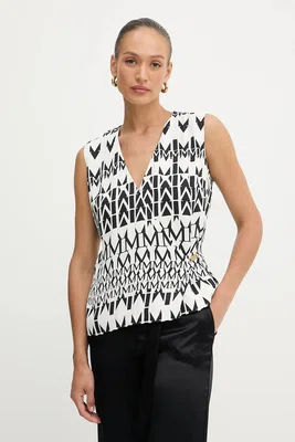 Halenka Marciano Guess BRITNEY dámská, bílá barva, vzorovaná, 5YGH09 7352A
